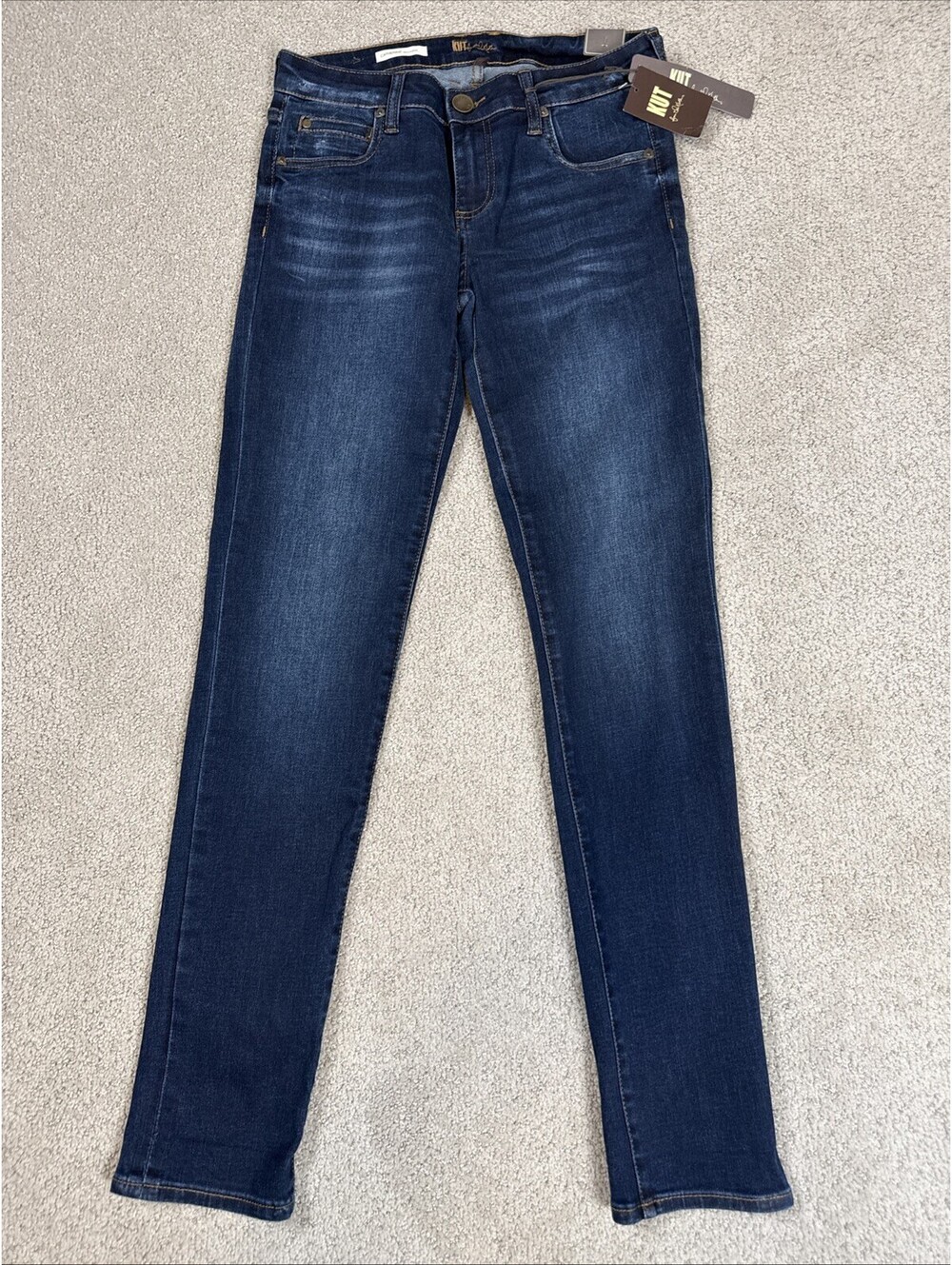 KUT from the Kloth Women's Catherine Boyfriend Straight Jeans Size 0 27x31 NWT